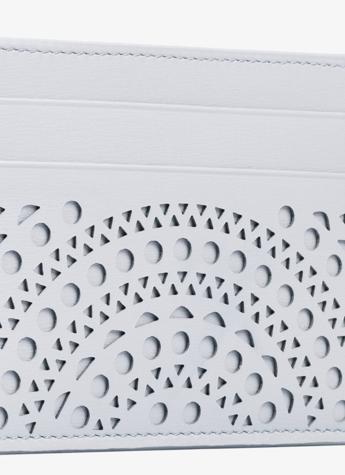 OPENWORK LEATHER CARDHOLDER ALAÏA CLOUD OPENWORK LEATHER CARDHOLDER